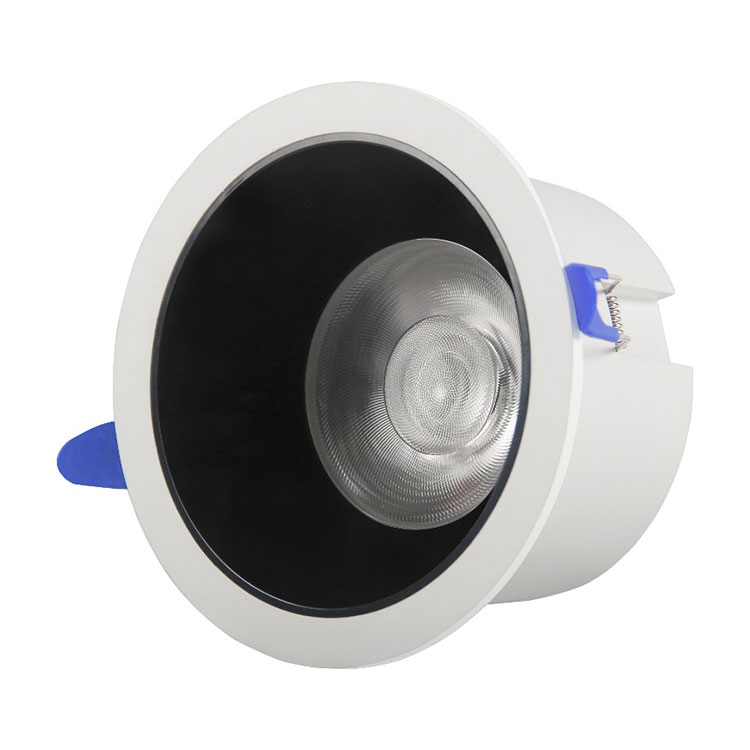 Plastic With Aluminum COB Led Downlight