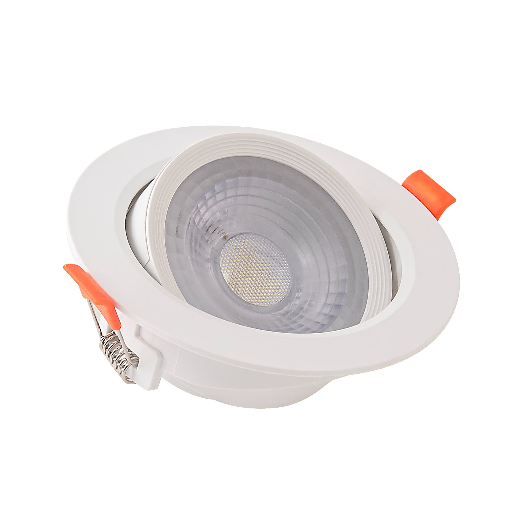 Round Shape Adjustable Recessed LED Spotlight PBT